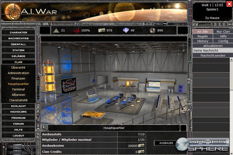 A.I. War Screenshot