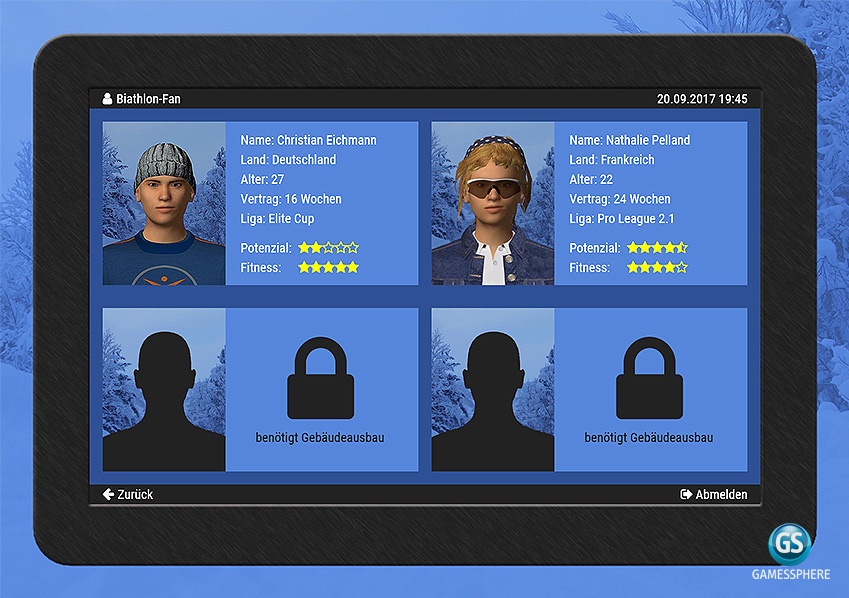 Biathlon Game Screenshot