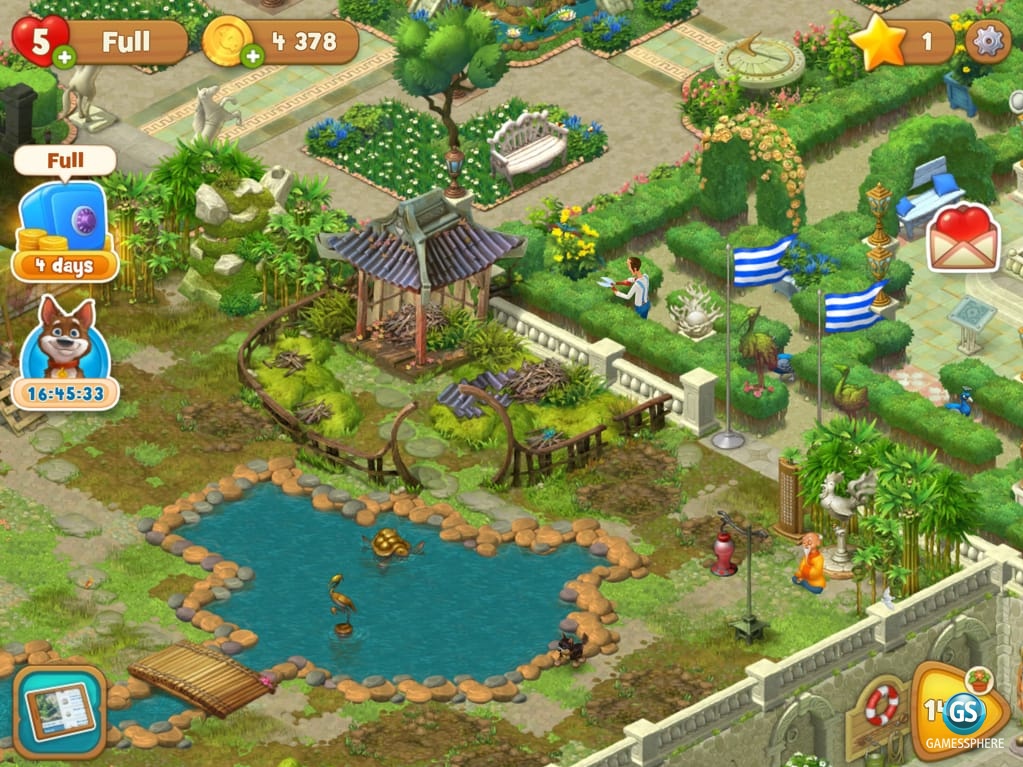 Gardenscapes Screenshot